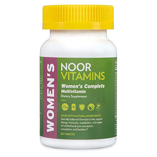 Image 1 of Default Title for the product Noor Vitamins Halal Womens Multivitamin & Mineral 2-Month Supply