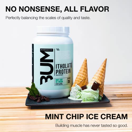 Image 3 of RAW Whey Isolate Protein Powder Mint Chip Ice Cream - 25 Servings