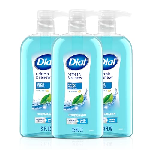 Image 1 of Default Title for the product Dial Body Wash Refresh & Renew Spring Water 23 Fl Oz Pack of 3