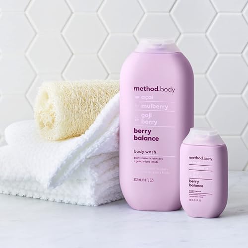 Image 5 of Method Body Wash Duo, Moisturizing Body Wash, Daily Shower Gel and Plant-Based Body Cleanser, 18 Fluid Ounce (Variety Pack)