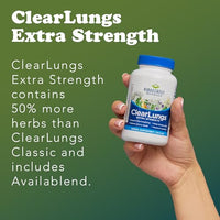 Thumbnail for Image 6 of RidgeCrest Herbals ClearLungs Extra Strength Lung Health Support 120 Ct