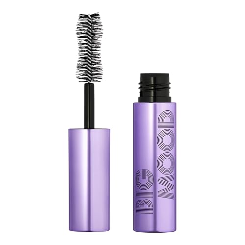 Image 3 of Black / 0.14 Ounce (Pack of 1) for the product e.l.f. Big Mood Mascara