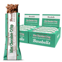 Thumbnail for Image 1 of Default Title for the product BAREBELLS Mint Chocolate Crisp Protein Bar 55g 2-pack