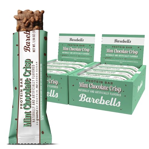 Image 1 of Default Title for the product BAREBELLS Mint Chocolate Crisp Protein Bar 55g 2-pack