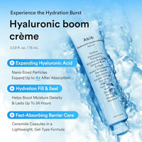 Thumbnail for Image 2 of Abib Hyaluronic Boom Crème Water Tube 2.53 fl oz 75ml