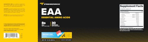 Image 5 of Primaforce EAA Powder (Rocket Pop) 30 Servings, Gluten Free