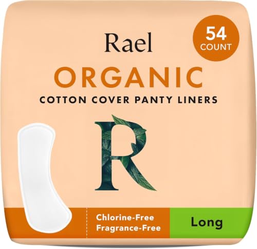 Image 1 of Default Title for the product Rael Daily Panty Liners for Women Organic Cotton Cover Long 54 Count