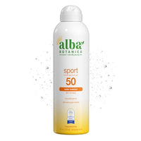 Thumbnail for Image 1 of Default Title for the product Alba Botanica Sport Sunscreen Spray for Face and Body, SPF 50, 5 fl oz Bottle