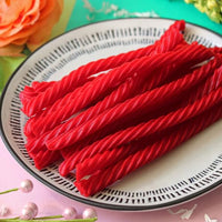Thumbnail for Image 5 of Red Vines Licorice Candy Original Red Flavor Soft Chewy Candy Twists, Red Licorice 3.5 Lb Jar
