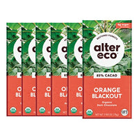 Thumbnail for Image 6 of Orange Blackout / 6 Count (Pack of 1) for the product Alter Eco Dark Chocolate Bars