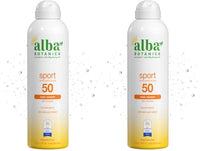 Thumbnail for Image 1 of Default Title for the product Alba Botanica Sport Sunscreen Spray for Face and Body, SPF 50, 5 fl oz Bottle (Pack of 2)