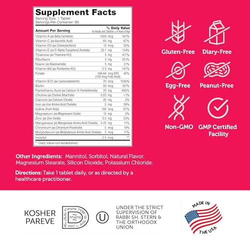 Image 7 of Zahler Junior Multi Children's Complete Multivitamin Cherry 90 Chewable Tablets
