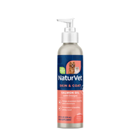 Thumbnail for NaturVet – Salmon Oil Skin & Coat Plus Omegas | Supports Healthy Skin & Glossy Coat | Natural Source of Omega-3 & 6 Fatty Acids | for Dogs & Cats (17 oz Oil)