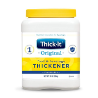 Thumbnail for Image 1 of Thick-It Original Food & Beverage Thickener, Flavorless Powder for Dysphagia (IDDSI), Digestible Swallowing Aid, Easy-to-Mix & Instant Dissolve, Used in Hot & Cold Food, 10 oz Canister
