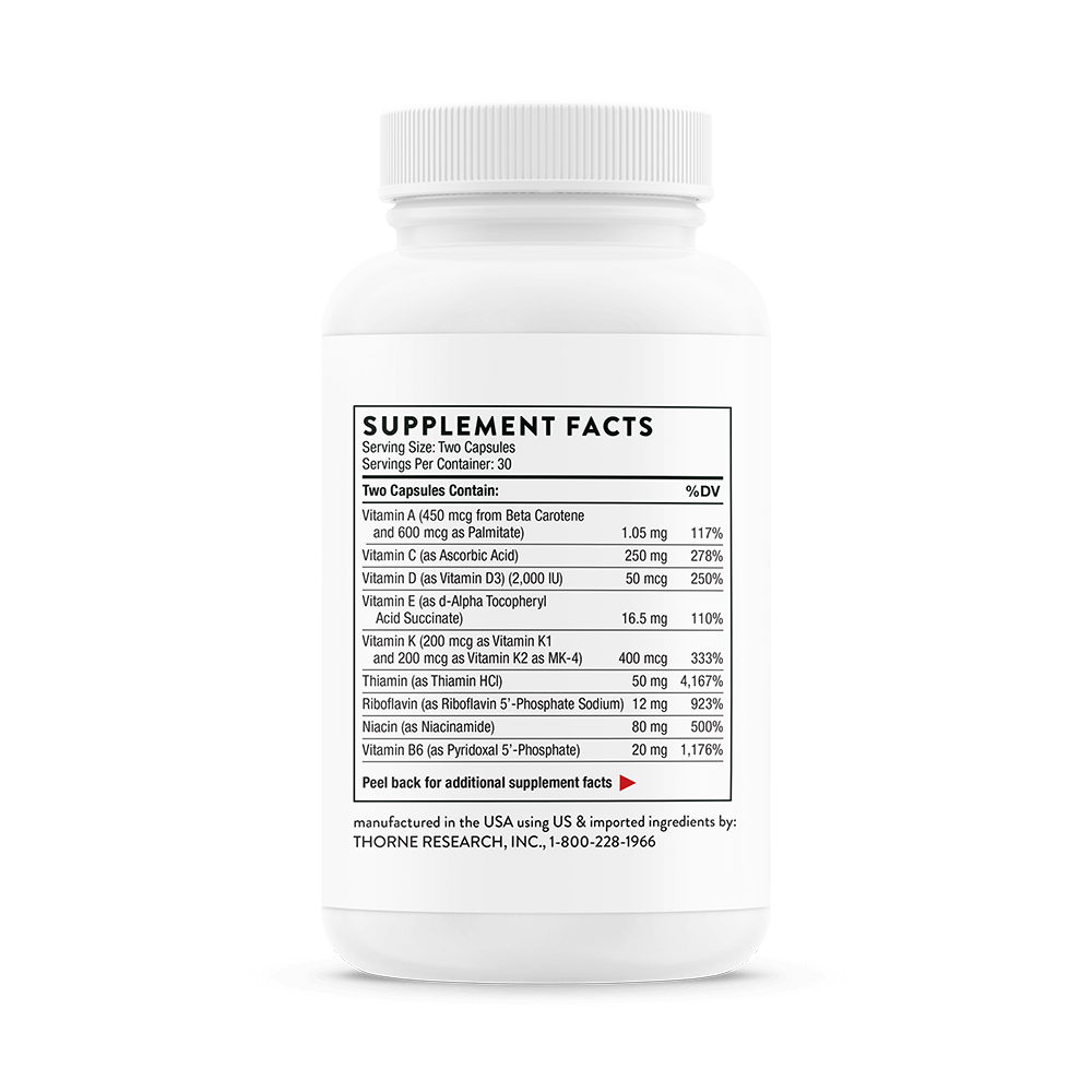 Thorne Basic Nutrients 2/Day Capsules